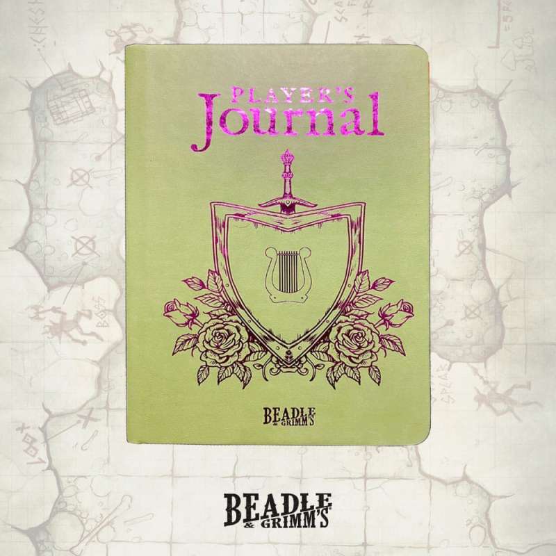 SPOTT-GR Guide Book (Μεγέθους A5) Player's Journal Sage Green Shield