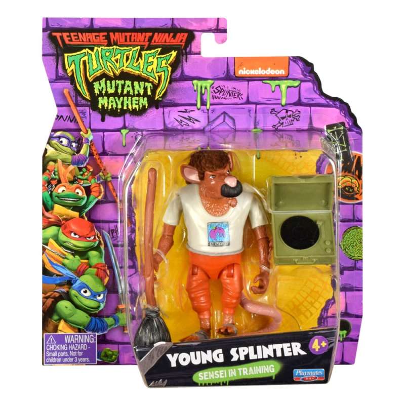 SPOTT-GR Teenage Mutant Ninja Turtles: Mutant Mayhem Action Figure Young Splinter 11 cm