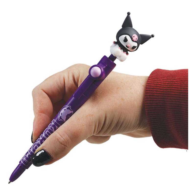 SPOTT-GR Sanrio - Fidget Στυλό Kuromi σε Μωβ Χρώμα