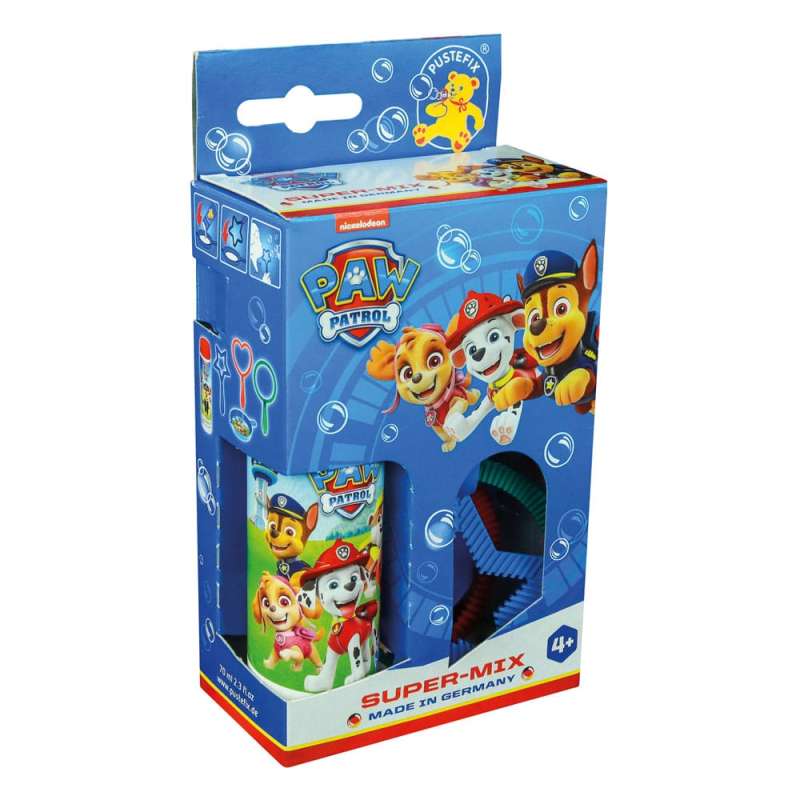 SPOTT-GR Paw Patrol Pustefix - Παιχνίδι με Φούσκες Super-Mix (Σετ 15 Τεμάχια)