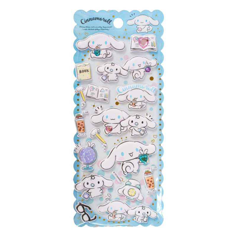 SPOTT-GR Hello Kitty and Friends - Αυτοκόλλητα Cinnamoroll Puffy Σετ (Σετ 20 Τεμάχια)