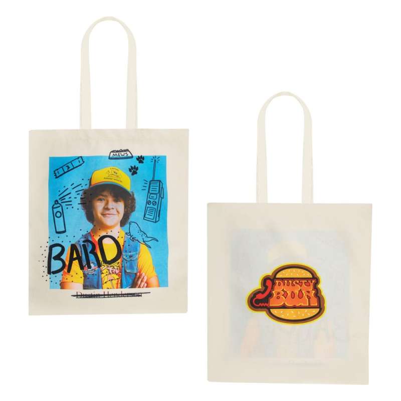 SPOTT-GR Stranger Things - Τσάντα Ώμου Dustin σε Άσπρο Χρώμα