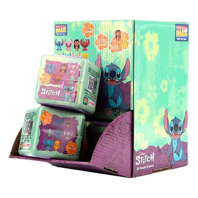SPOTT-GR Λίλο και Στιτς - Puzzle-Capsule Display (Σετ 30 Τεμάχια)