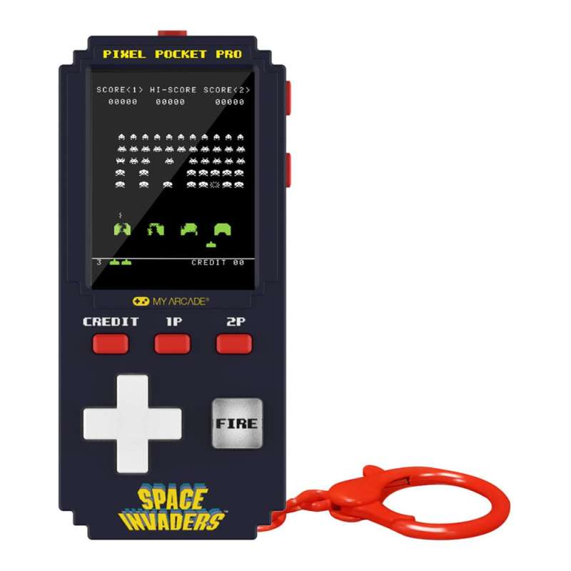SPOTT-GR Space Invaders - Φορητή Ρετρό Κονσόλα Παιχνιδιών Pixel Pocket Pro