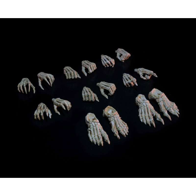 SPOTT-GR Mythic Legions: Necronominus Action Figure Accessory Skeletons of Necronominus Hands/Feet Pack