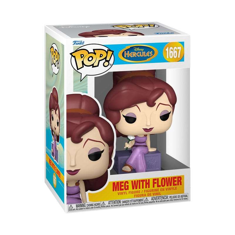 SPOTT-GR Hercules 25th Anniversary POP! Movies Vinyl Figure Meg with Flower 9 cm
