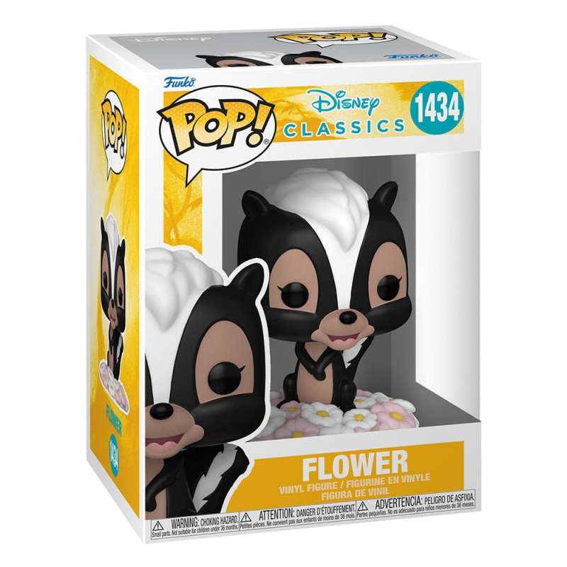 SPOTT-GR Μπάμπι το Ελαφάκι 80th Anniversary POP! Disney - Φιγούρα Βινυλίου Flower Μεγέθους 9cm