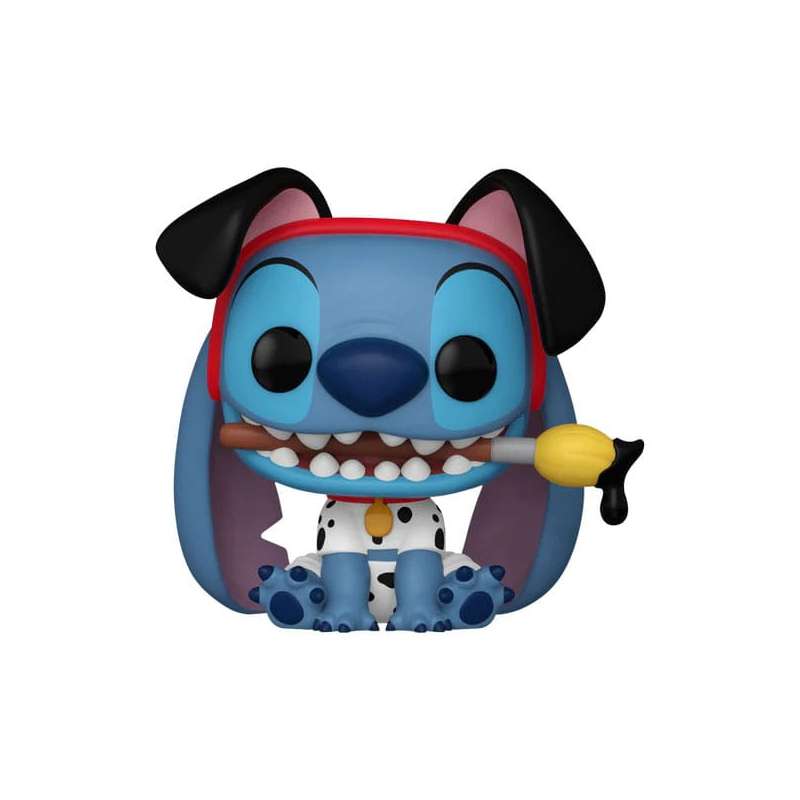 SPOTT-GR Lilo & Stitch POP! Disney Vinyl Figure Stitch Costume- 101 Dalmatians Pongo 9 cm