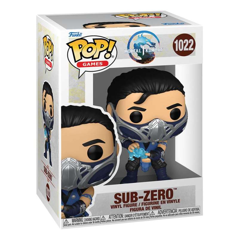 SPOTT-GR Mortal Kombat POP! Games Vinyl Figure Sub Zero 9 cm