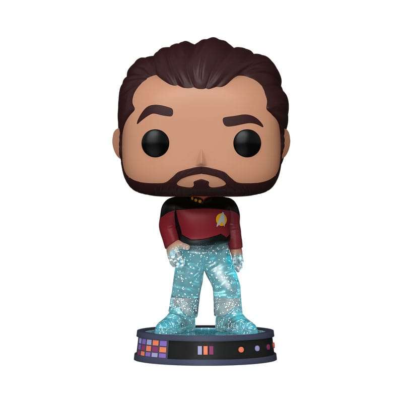 SPOTT-GR Star Trek Transporter POP! Plus Movies Vinyl Figure Riker 9 cm