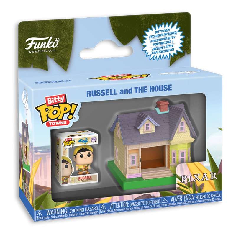 SPOTT-GR Up Bitty POP! Towns Vinyl Figure Russell and The House