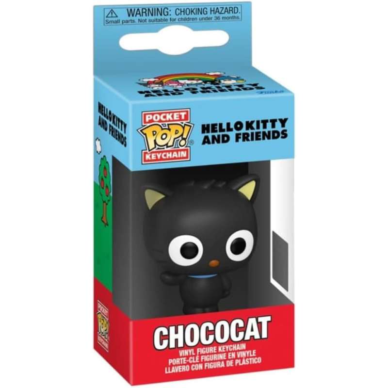 SPOTT-GR Sanrio POP! - Μπρελόκ Βινυλίου με Ύψος 4cm Chococat Display (Σετ 12 Τεμάχια)