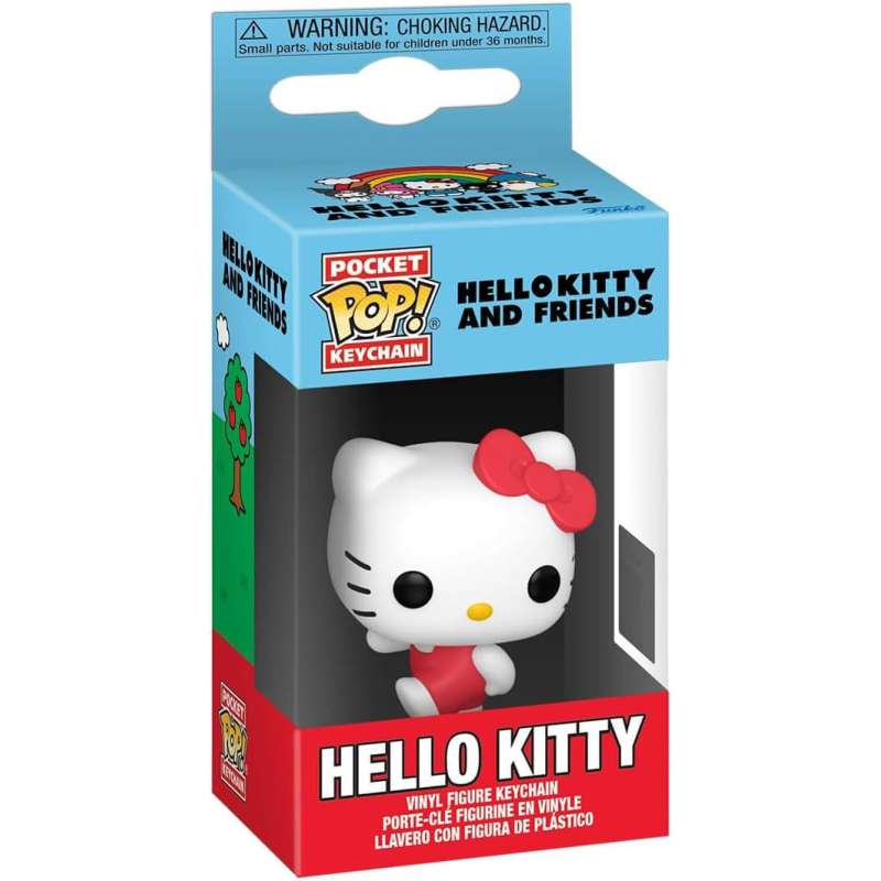SPOTT-GR Sanrio POP! - Μπρελόκ Βινυλίου με Ύψος 4cm Hello Kitty Display (Σετ 12 Τεμάχια)