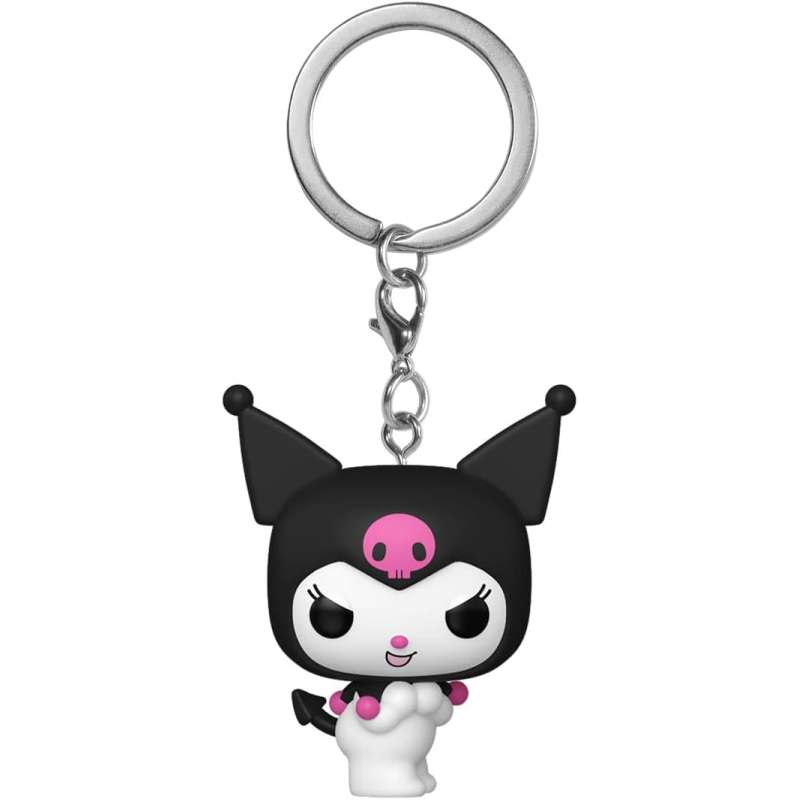 SPOTT-GR Sanrio POP! - Μπρελόκ Βινυλίου με Ύψος 4cm Kuromi Display (Σετ 12 Τεμάχια)