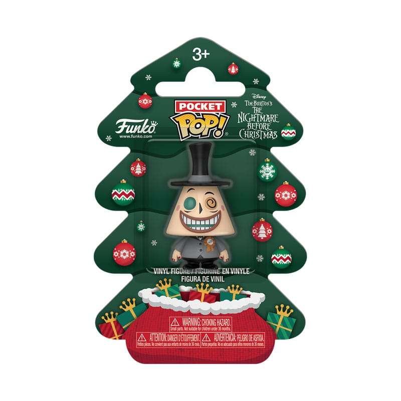 SPOTT-GR Nightmare Before Christmas Holiday 2025 Pocket POP! - Μπρελόκ Βινυλίου Mayor Tree Holiday Box με Ύψος 4cm