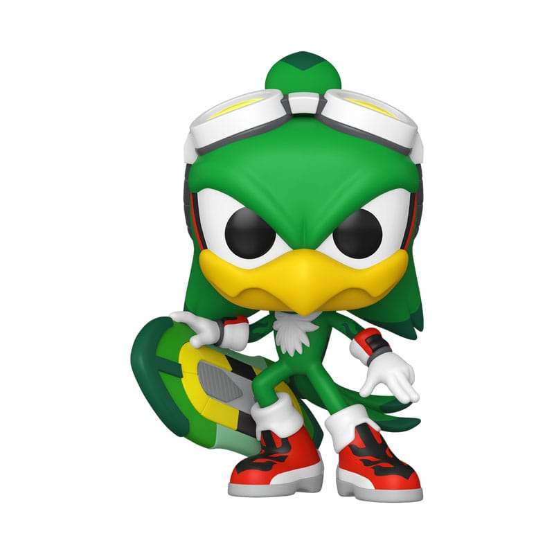 SPOTT-GR Sonic the Hedgehog POP! Games Vinyl Figure Jet the Hawk w/Board 9 cm