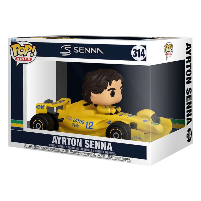 SPOTT-GR Formula 1 POP! Rides Deluxe Vinyl McLaren- Ayrton Senna 9 cm