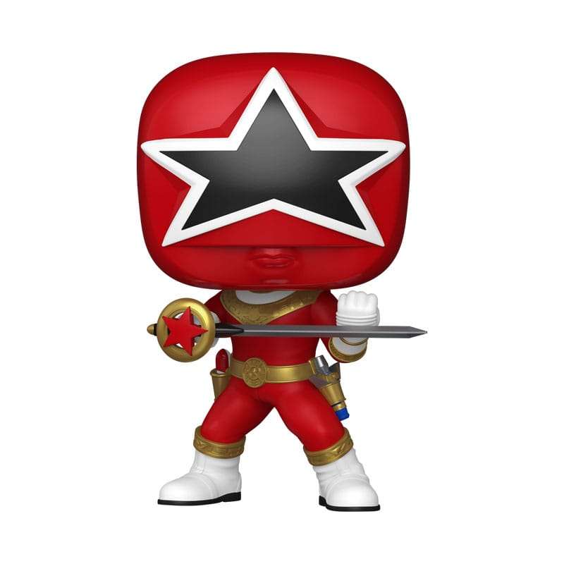SPOTT-GR Power Rangers Generations (Tommy) POP! Movies Vinyl Figures Zeo - Red Ranger 9 cm