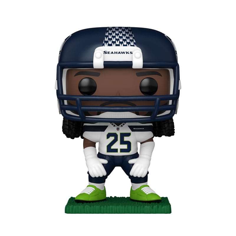SPOTT-GR NFL: Legends POP! Sports Vinyl Figure Legends- Richard Sherman(Seahawks) 9 cm