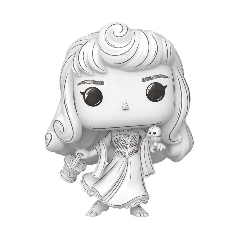 SPOTT-GR Disney POP! Vinyl Figure Sketched- Aurora 9 cm