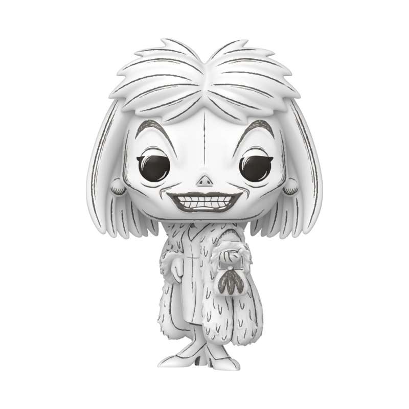 SPOTT-GR Disney POP! Vinyl Figure Sketched- Cruella De Vil 9 cm