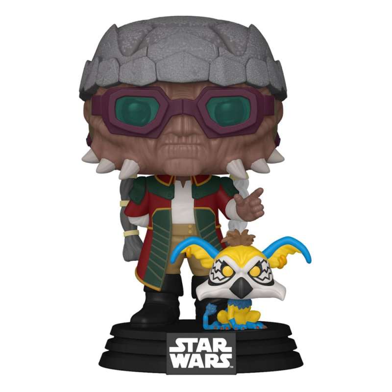 SPOTT-GR Star Wars POP! Vinyl Bobblehead Figure Hondo and Pikk 9 cm