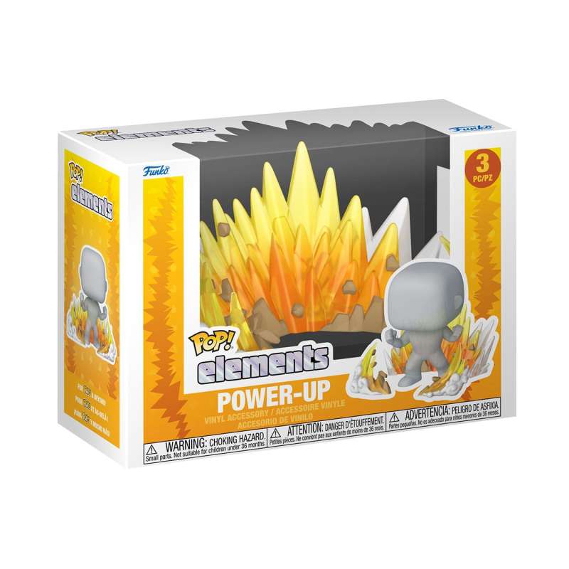SPOTT-GR Power Up POP! Nooks Vinyl Figure Yellow 5 cm