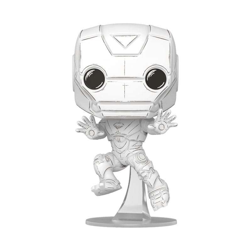 SPOTT-GR Marvel POP! Vinyl Figure Sketched - Iron Man 9 cm