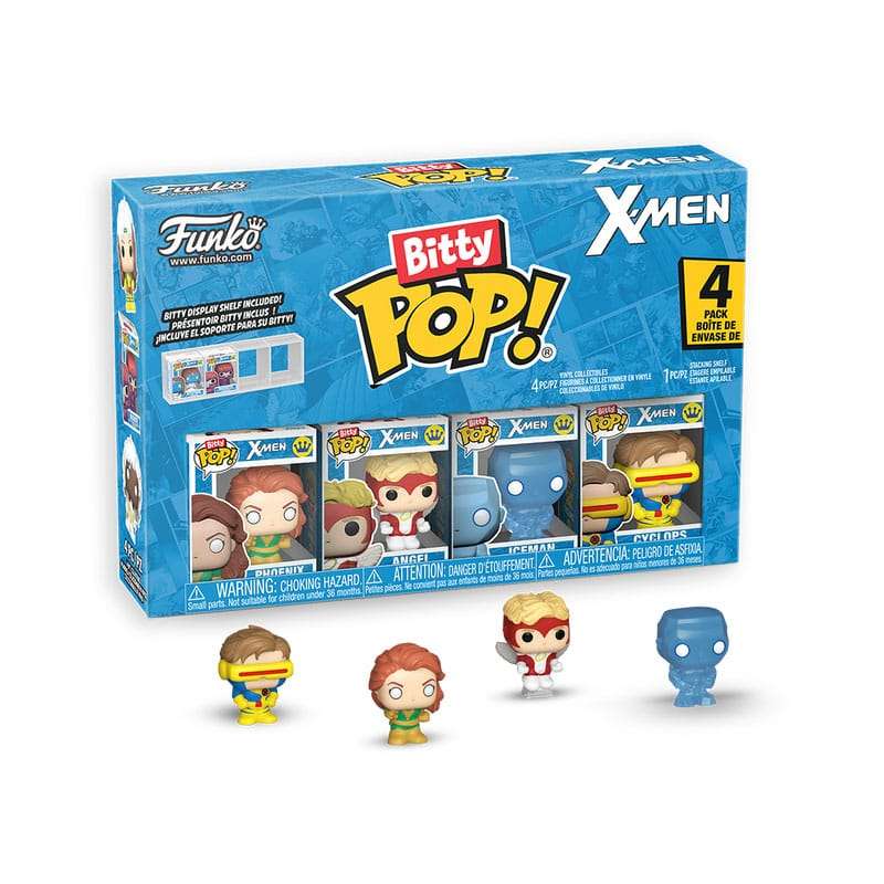 SPOTT-GR X-Men Bitty POP! - Φιγούρα Βινυλίου 4-Pack Jean Grey w/CH με Ύψος 2.5cm
