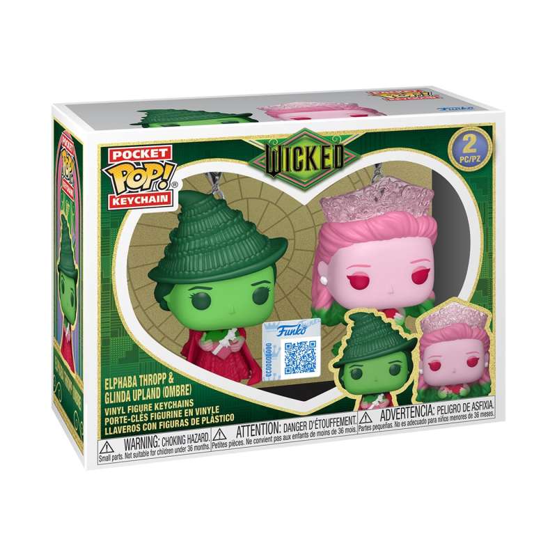 SPOTT-GR Wicked POP! - Μπρελοκ Βινυλίου 2-Pack G&E (Ombre) με Ύψος 4cm
