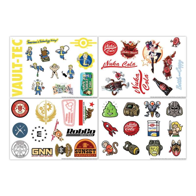 SPOTT-GR Αυτοκόλλητα Fallout Tech Sticker Pack