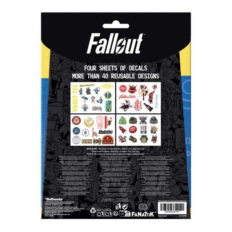 SPOTT-GR Αυτοκόλλητα Fallout Tech Sticker Pack