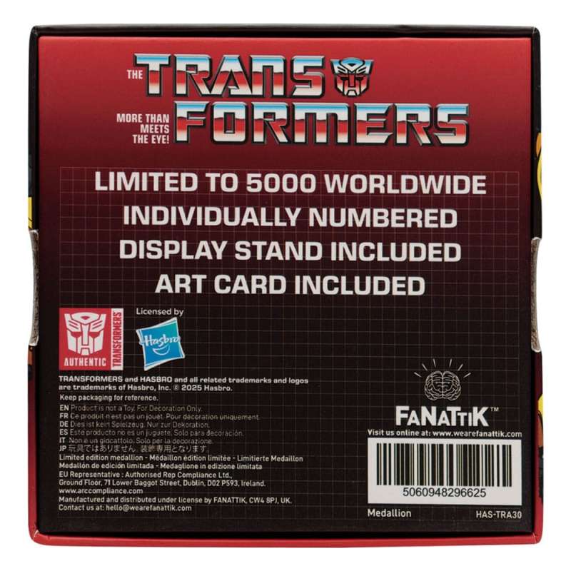 SPOTT-GR Transformers Generation 1 - Μενταγιόν Bumblebee Limited Edition