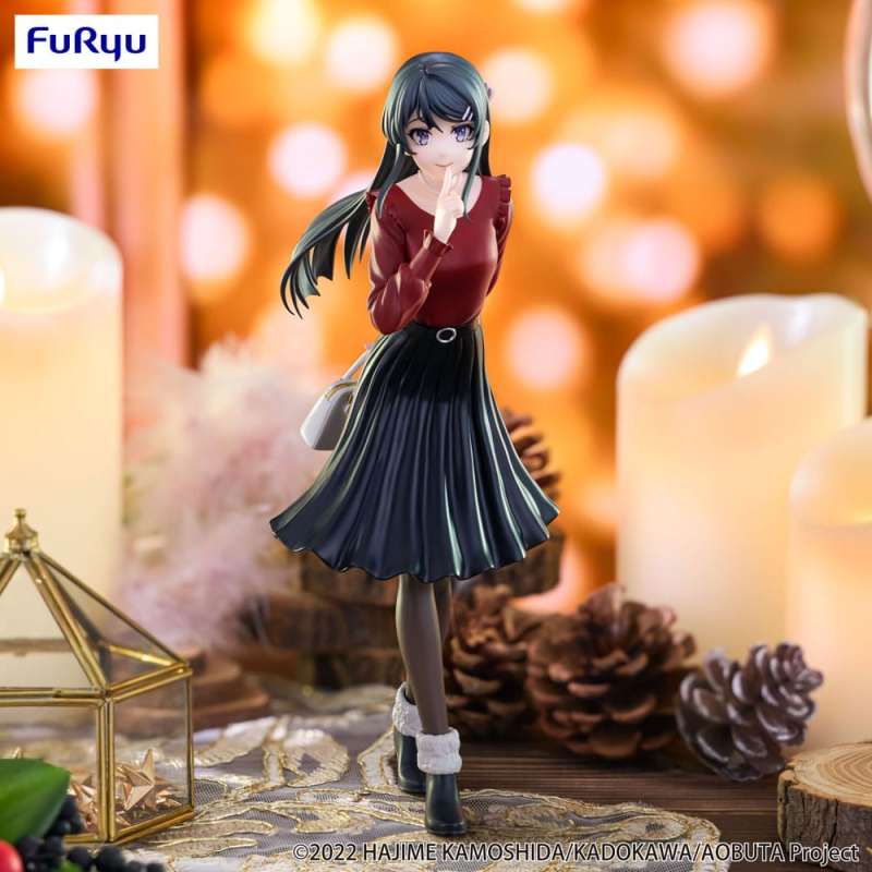 SPOTT-GR Rascal Does Not Dream of Bunny Girl Senpai Trio-Try-iT - Φιγούρα PVC Mai Sakurajima Winter Outfit Ver. με Ύψος 21cm