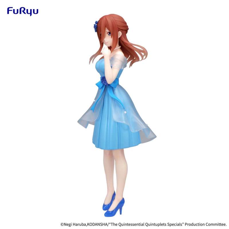 SPOTT-GR The Quintessential Quintuplets Trio-Try-iT - Φιγούρα PVC Nakano Miku Pastel Dress Ver. με Ύψος 21cm