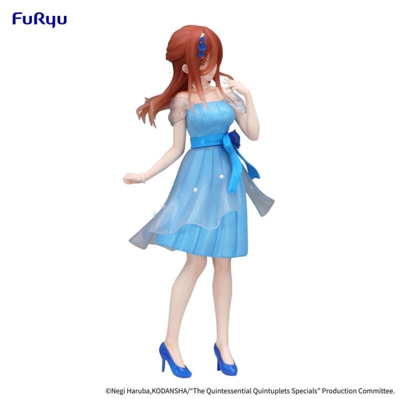 SPOTT-GR The Quintessential Quintuplets Trio-Try-iT - Φιγούρα PVC Nakano Miku Pastel Dress Ver. με Ύψος 21cm