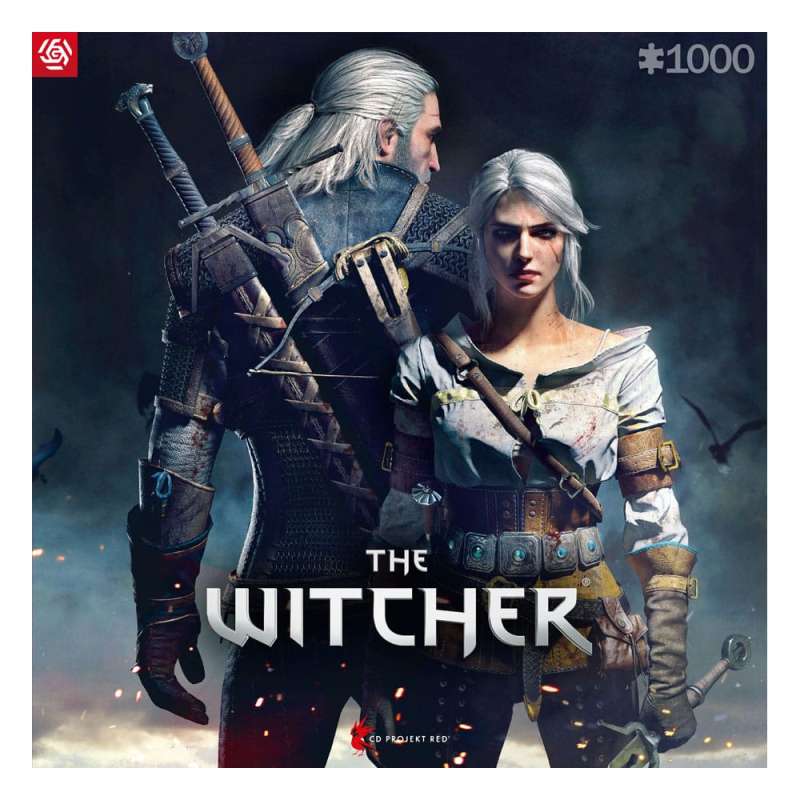 SPOTT-GR The Witcher Gaming Puzzle Geralt & Ciri (1000 Κομμάτια)