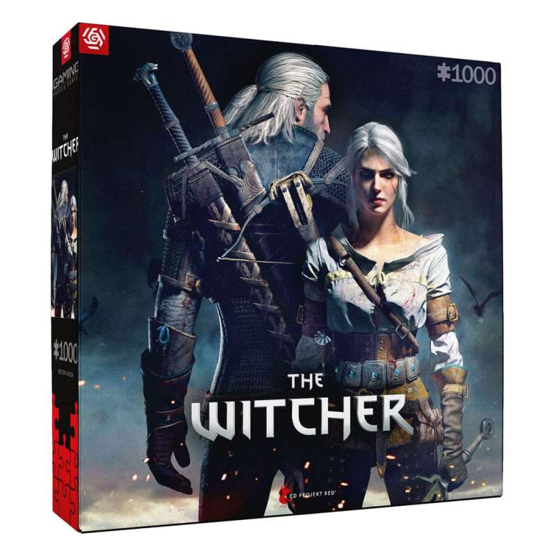 SPOTT-GR The Witcher Gaming Puzzle Geralt & Ciri (1000 Κομμάτια)
