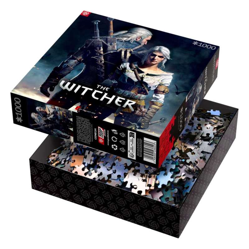 SPOTT-GR The Witcher Gaming Puzzle Geralt & Ciri (1000 Κομμάτια)