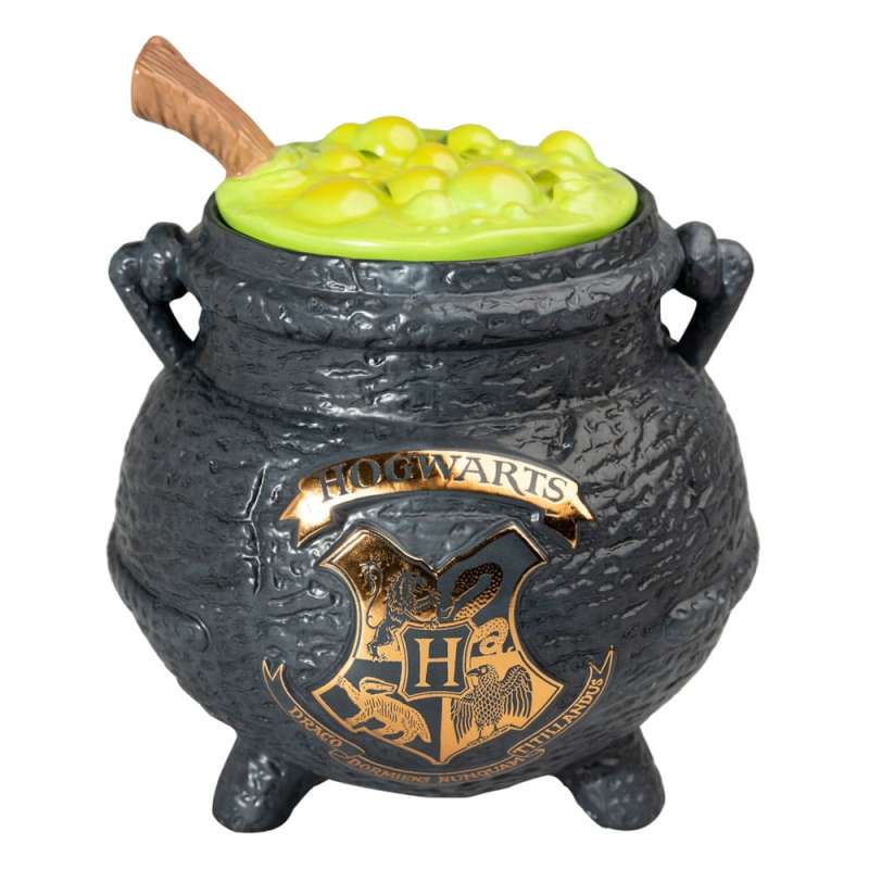 SPOTT-GR Harry Potter - Δοχείο για Μπισκότα The Leaky Cauldron σε Μαύρο Χρώμα