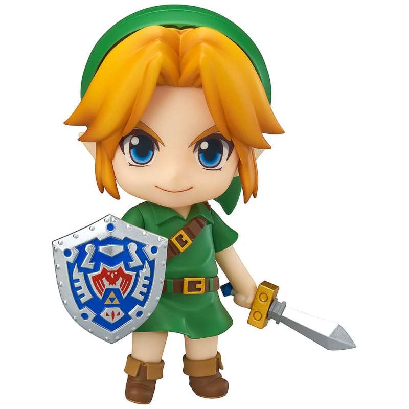 SPOTT-GR The Legend of Zelda Majora's Mask 3D Nendoroid Action Figure Link Majora's Mask 3D Ver. 10 cm