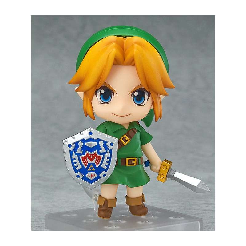 SPOTT-GR The Legend of Zelda Majora's Mask 3D Nendoroid Action Figure Link Majora's Mask 3D Ver. 10 cm