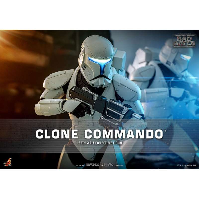 SPOTT-GR Star Wars: The Bad Batch Action Figure 1/6 Clone Commando 30 cm