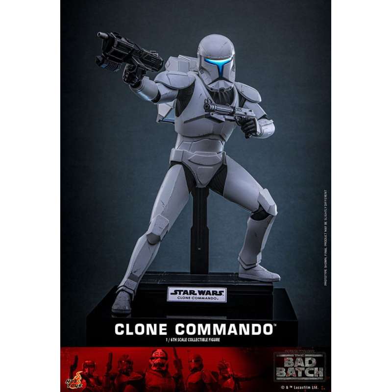 SPOTT-GR Star Wars: The Bad Batch Action Figure 1/6 Clone Commando 30 cm