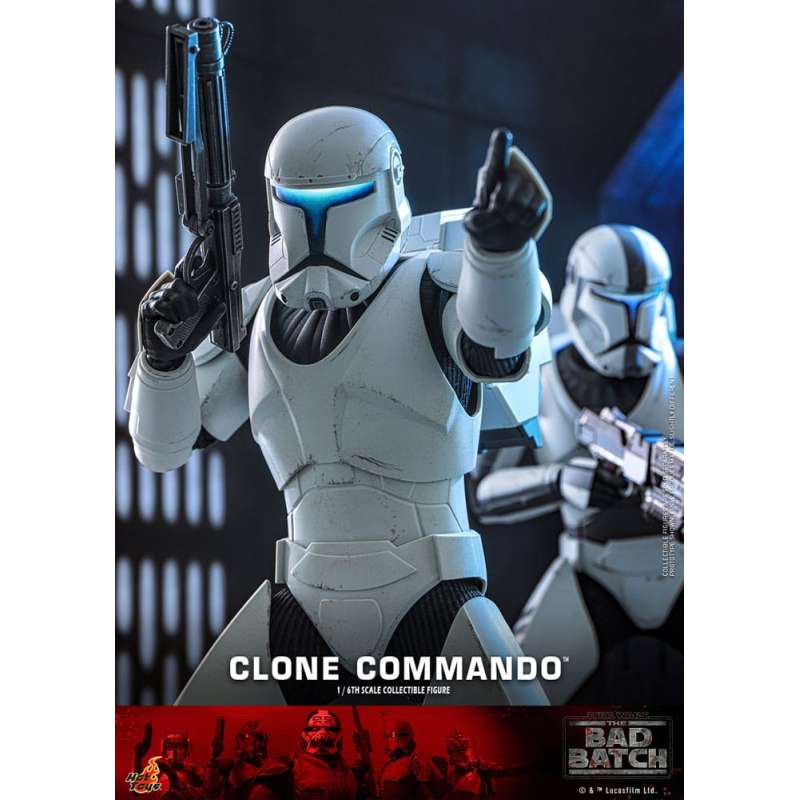 SPOTT-GR Star Wars: The Bad Batch Action Figure 1/6 Clone Commando 30 cm