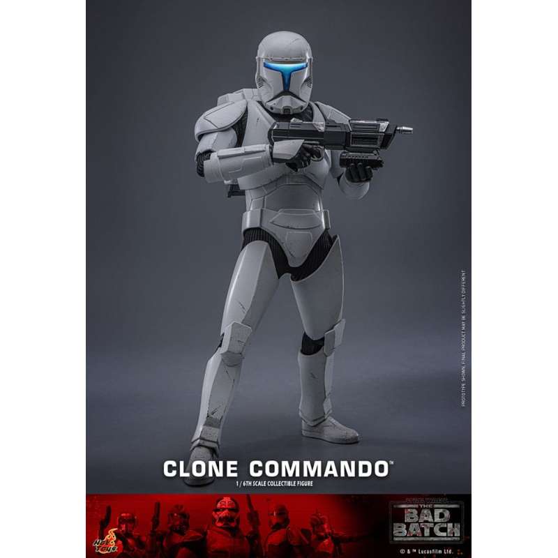 SPOTT-GR Star Wars: The Bad Batch Action Figure 1/6 Clone Commando 30 cm