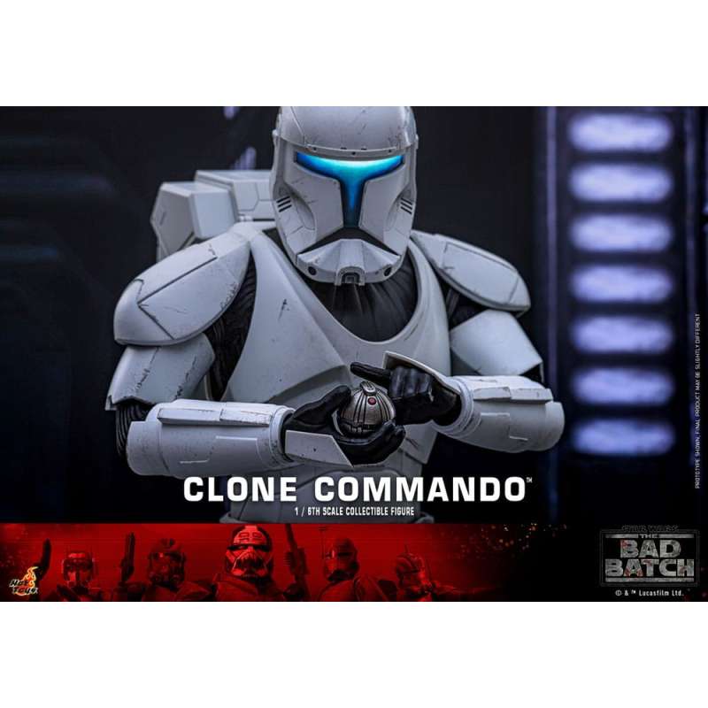 SPOTT-GR Star Wars: The Bad Batch Action Figure 1/6 Clone Commando 30 cm