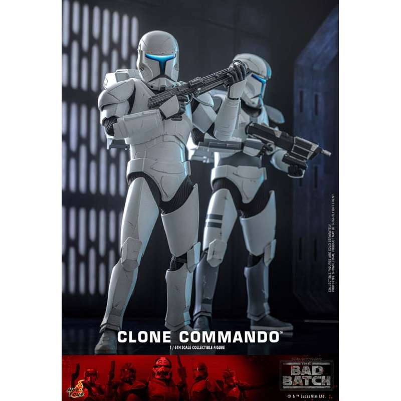 SPOTT-GR Star Wars: The Bad Batch Action Figure 1/6 Clone Commando 30 cm
