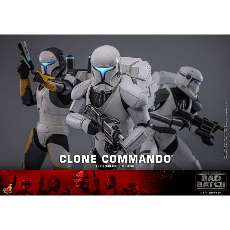SPOTT-GR Star Wars: The Bad Batch Action Figure 1/6 Clone Commando 30 cm