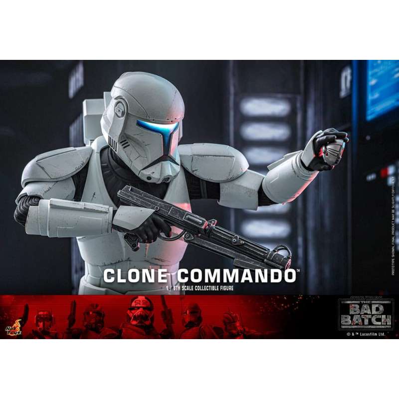 SPOTT-GR Star Wars: The Bad Batch Action Figure 1/6 Clone Commando 30 cm
